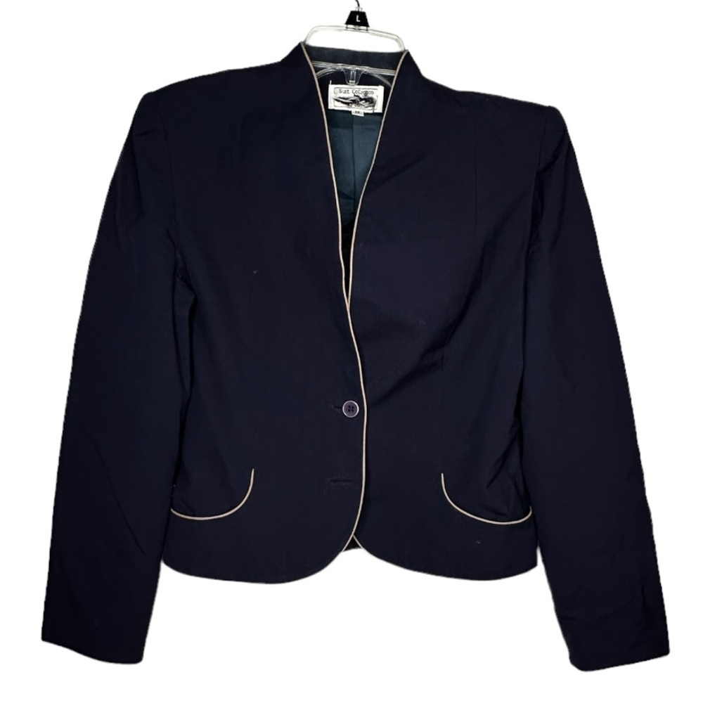 Vintage Suit Collection‎ Navy Suit Jacket